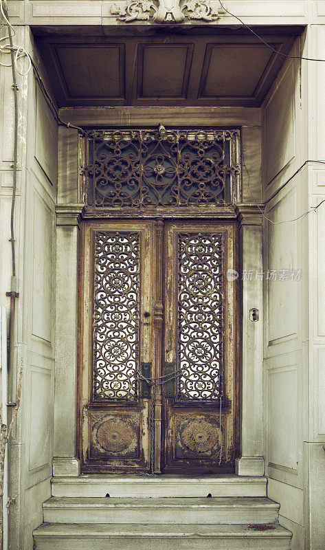 旧房子门， 阿尔桑卡克， 伊兹密尔， 土耳其